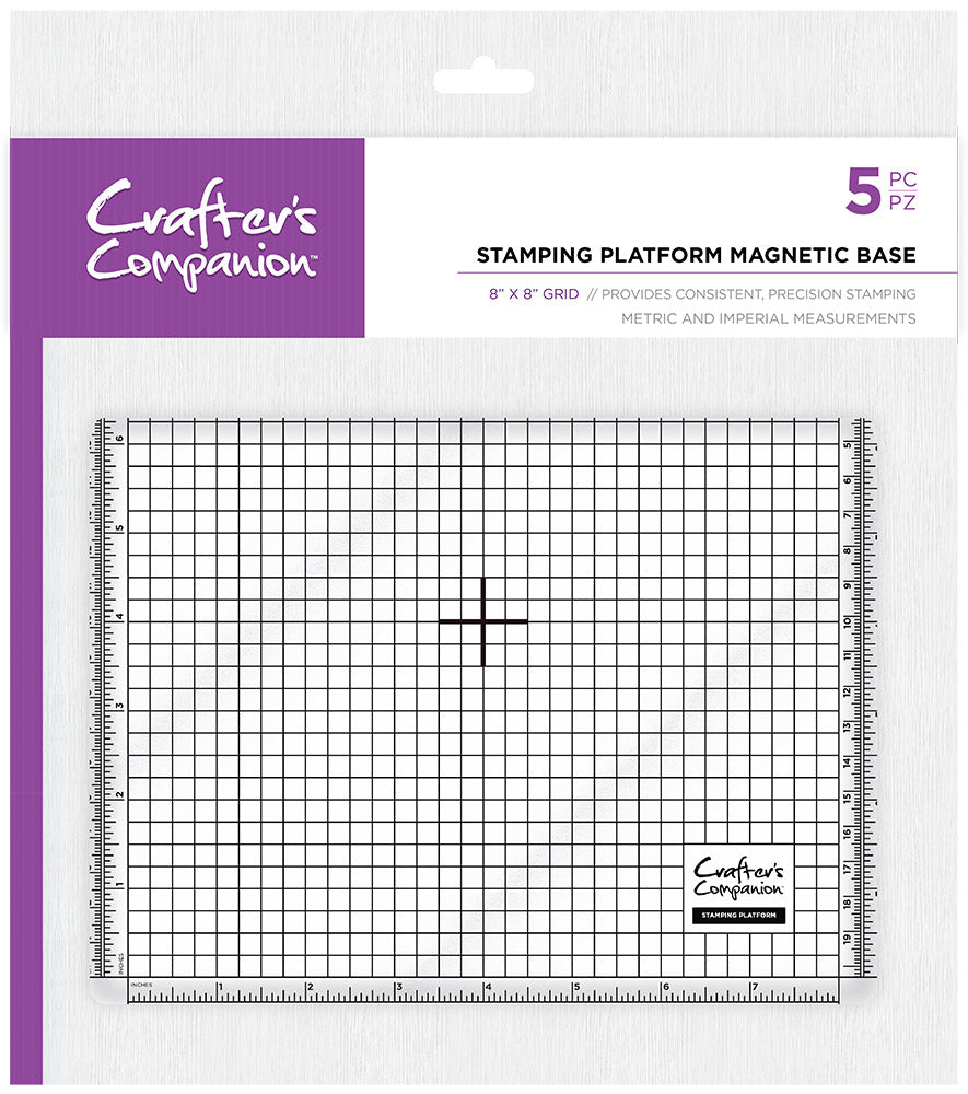 Crafter's Companion 8 x 8 Stamping Platform Magnetic Base